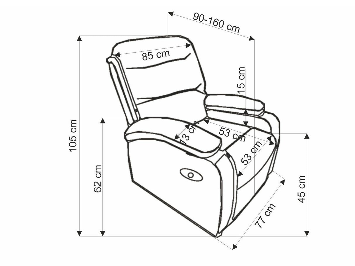 Krēsls reglainer 562452