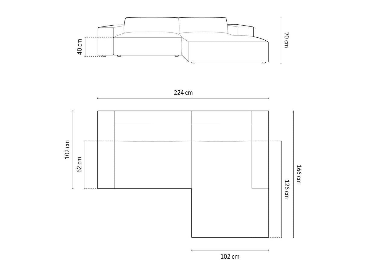 Stūra dīvāns 562601