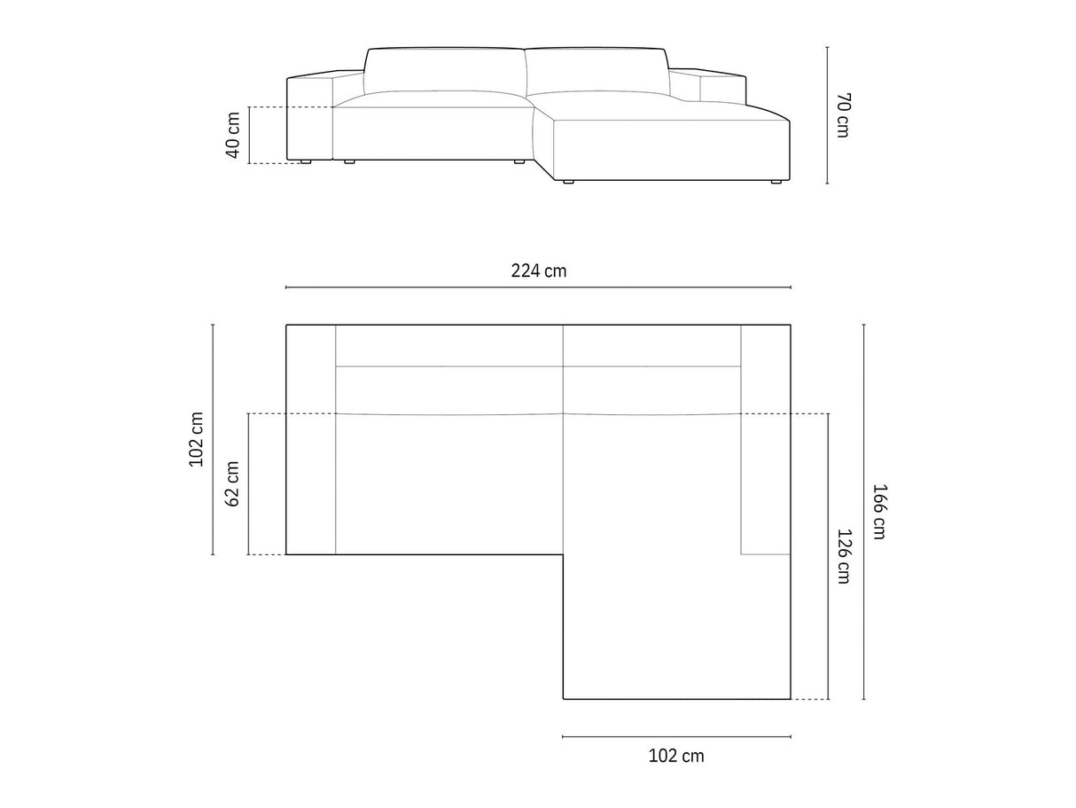 Stūra dīvāns 562601