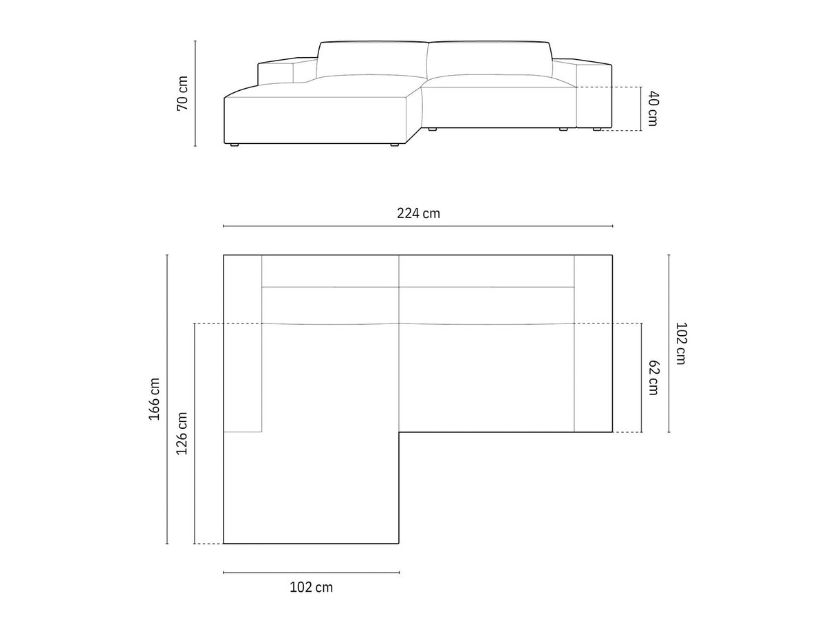 Stūra dīvāns 562601