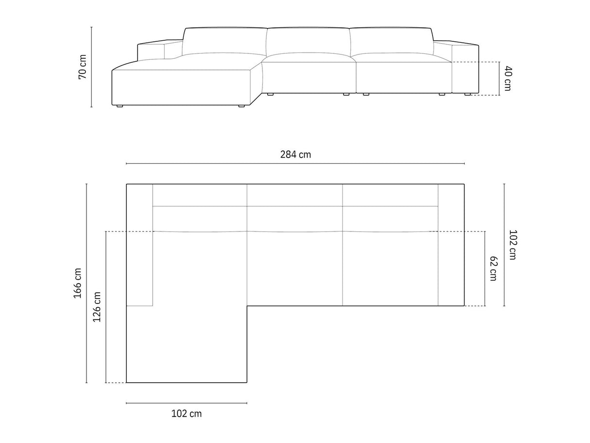 Stūra dīvāns 562707