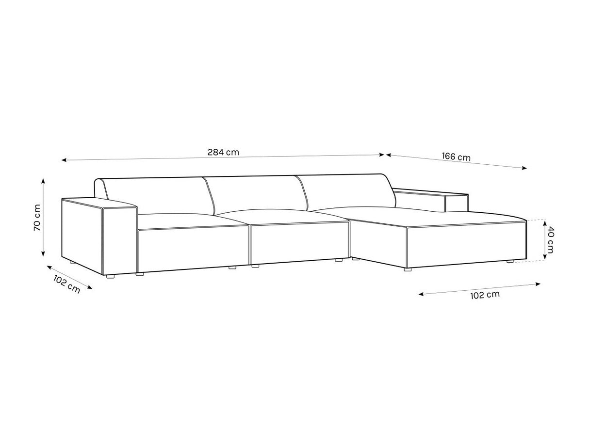Stūra dīvāns 562707