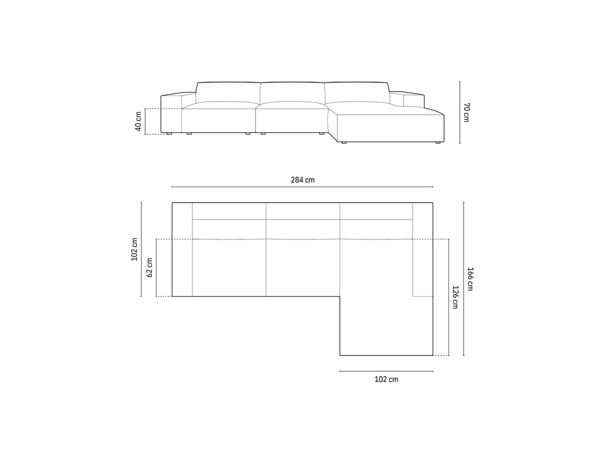 Stūra dīvāns 562707