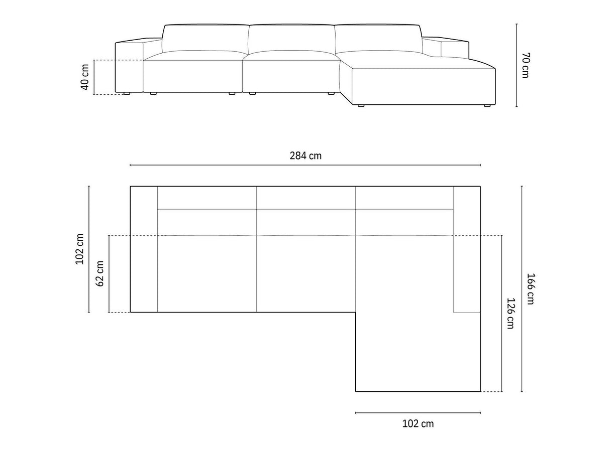 Stūra dīvāns 562707