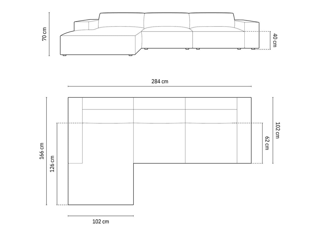 Stūra dīvāns 562707