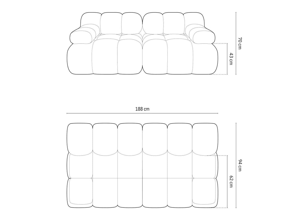 Moduļu dīvāns 539689