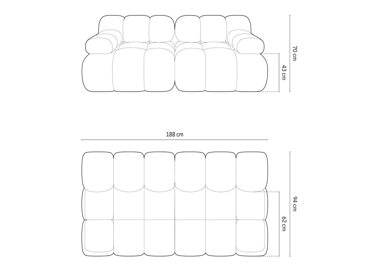 Moduļu dīvāns 539689
