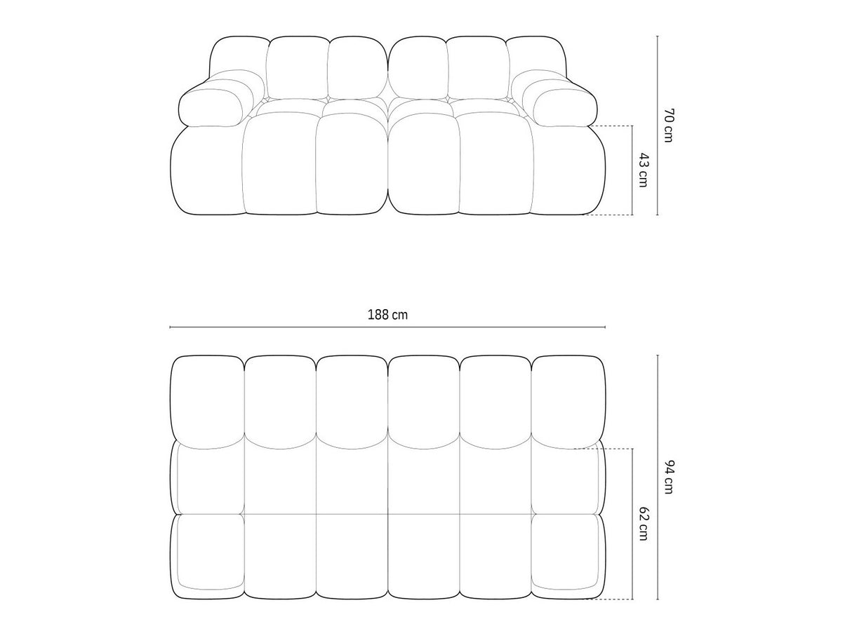 Moduļu dīvāns 539689