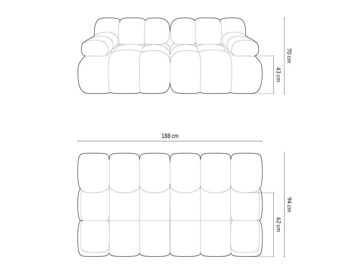 Moduļu dīvāns 539689