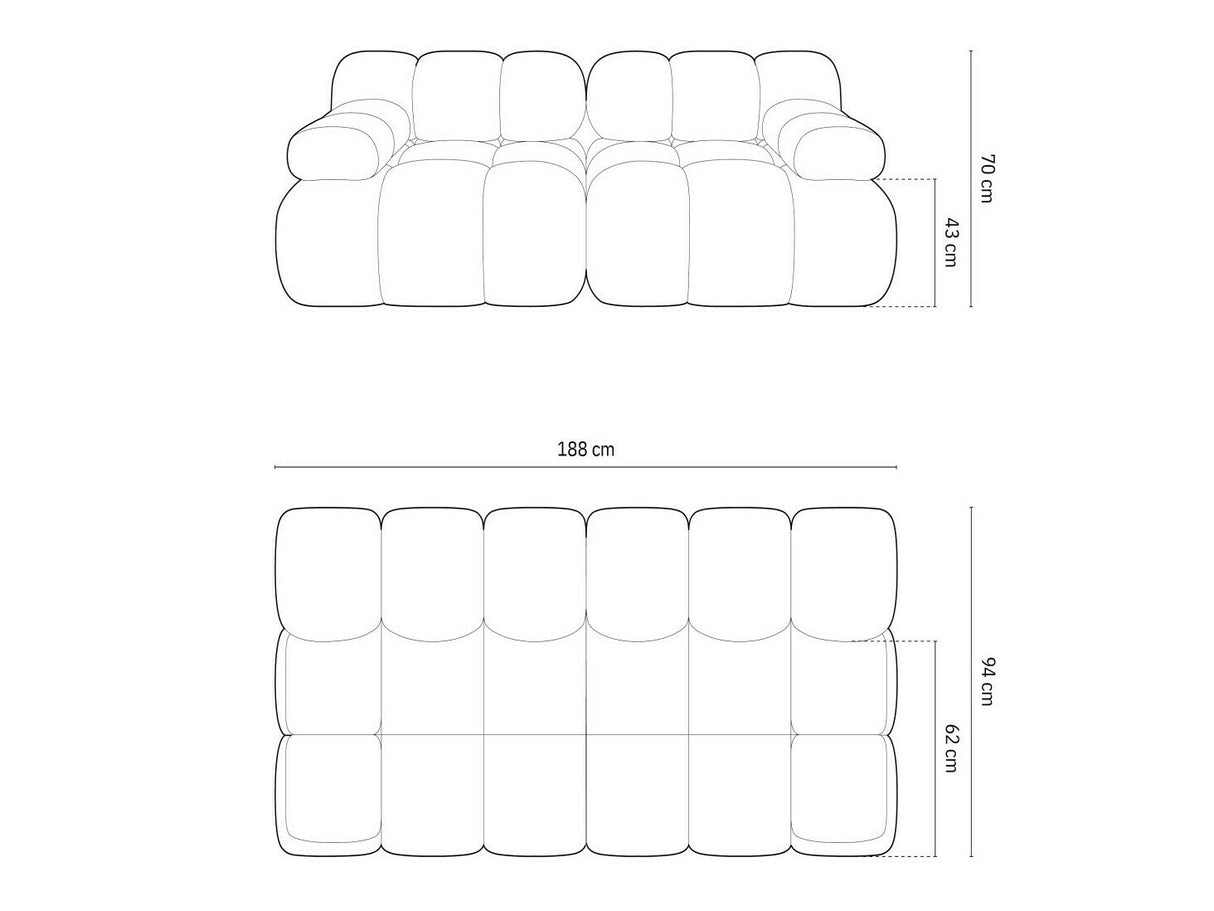 Moduļu dīvāns 539689