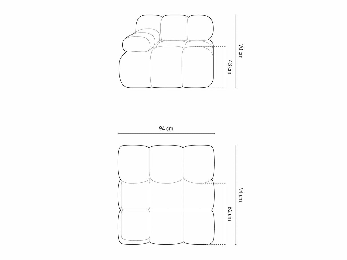 Moduļu krēsls 540154