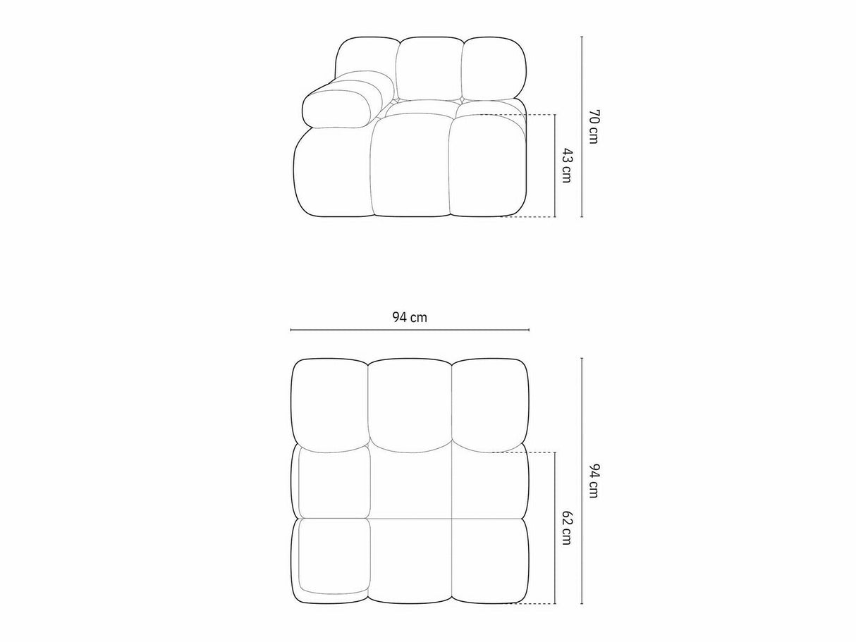 Moduļu krēsls 540154