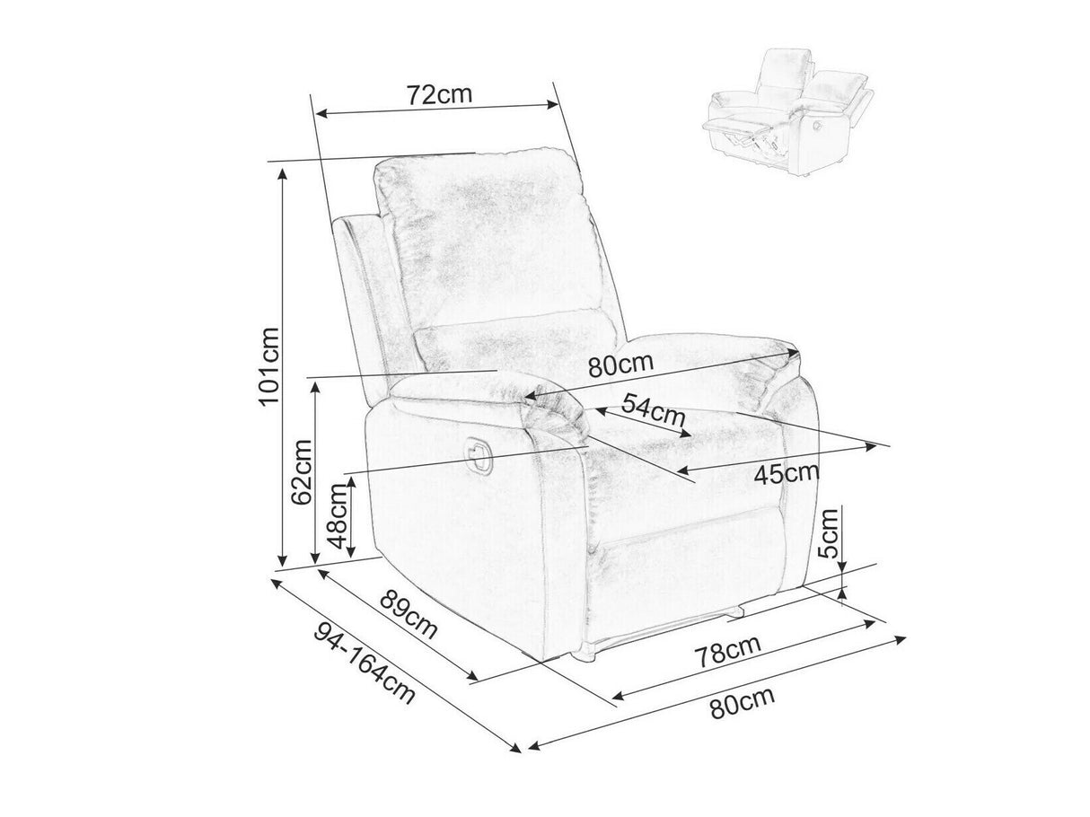 Krēsls reglainer 562984