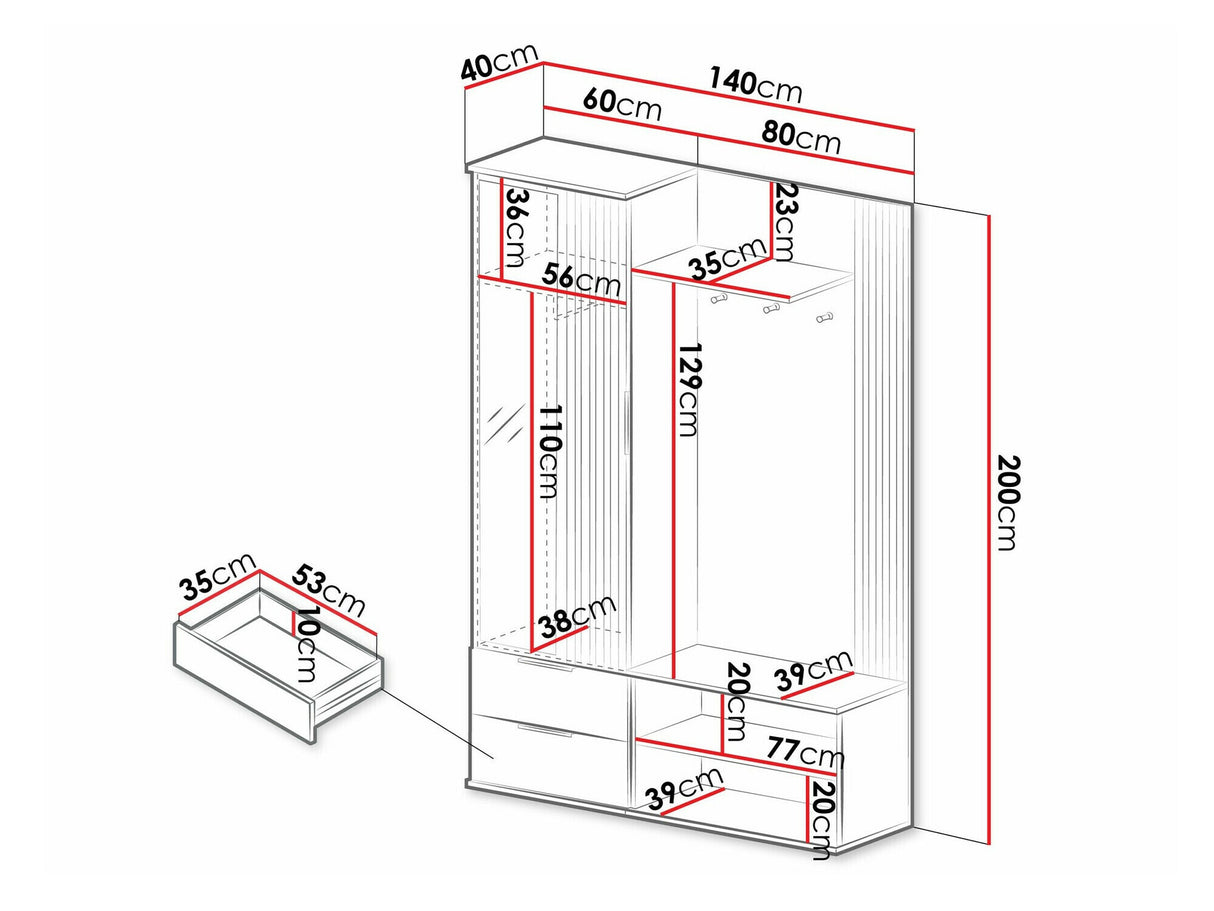 Priekšnama komplekts 562985