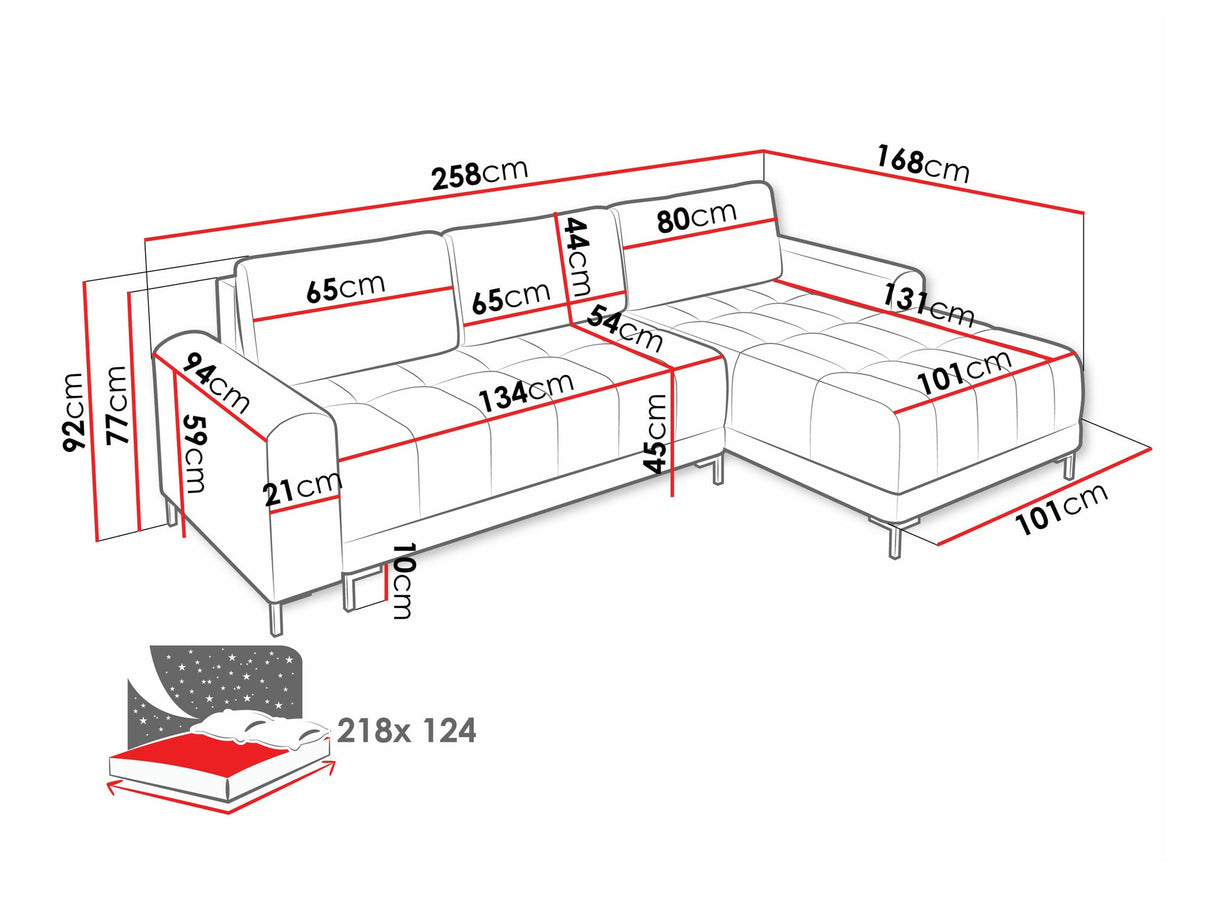 Stūra dīvāns 561150