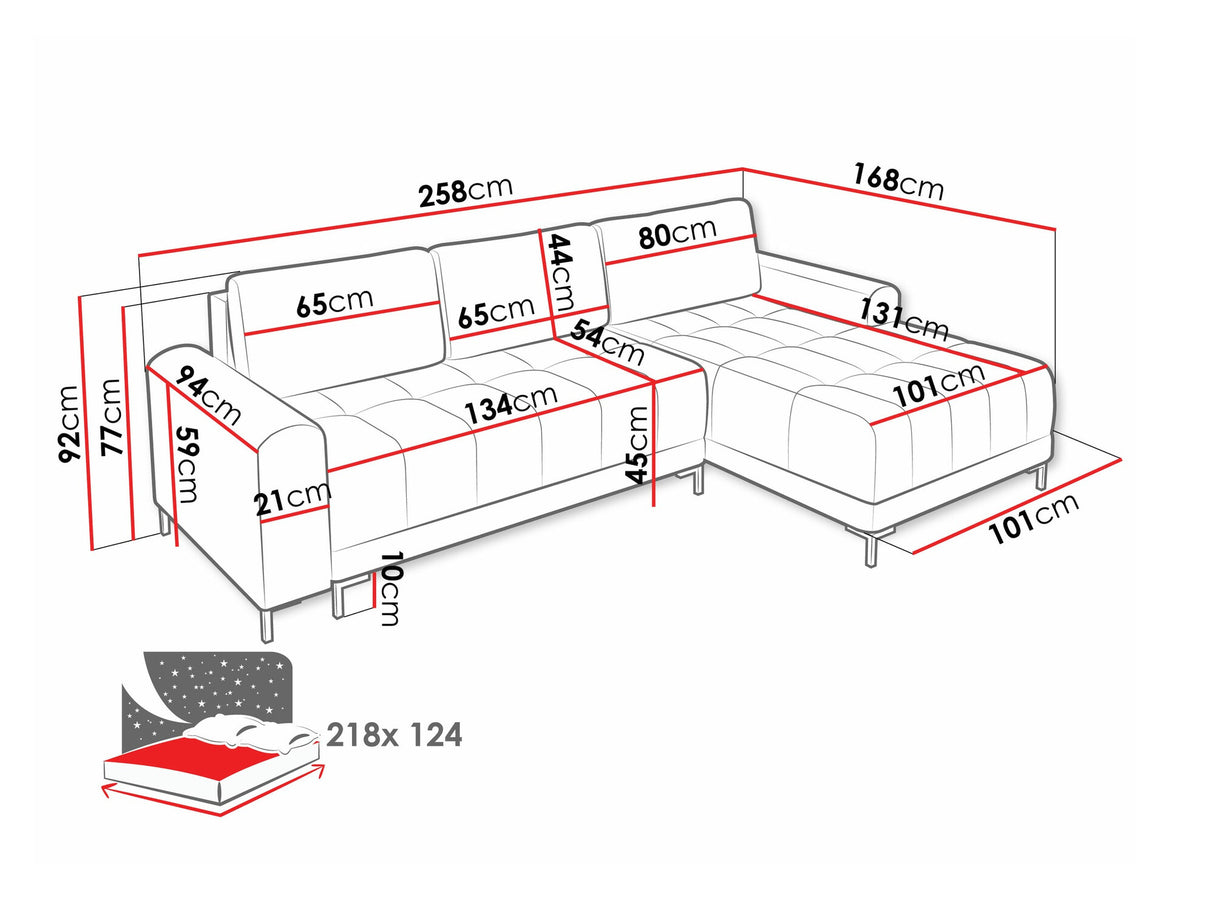 Stūra dīvāns 561150