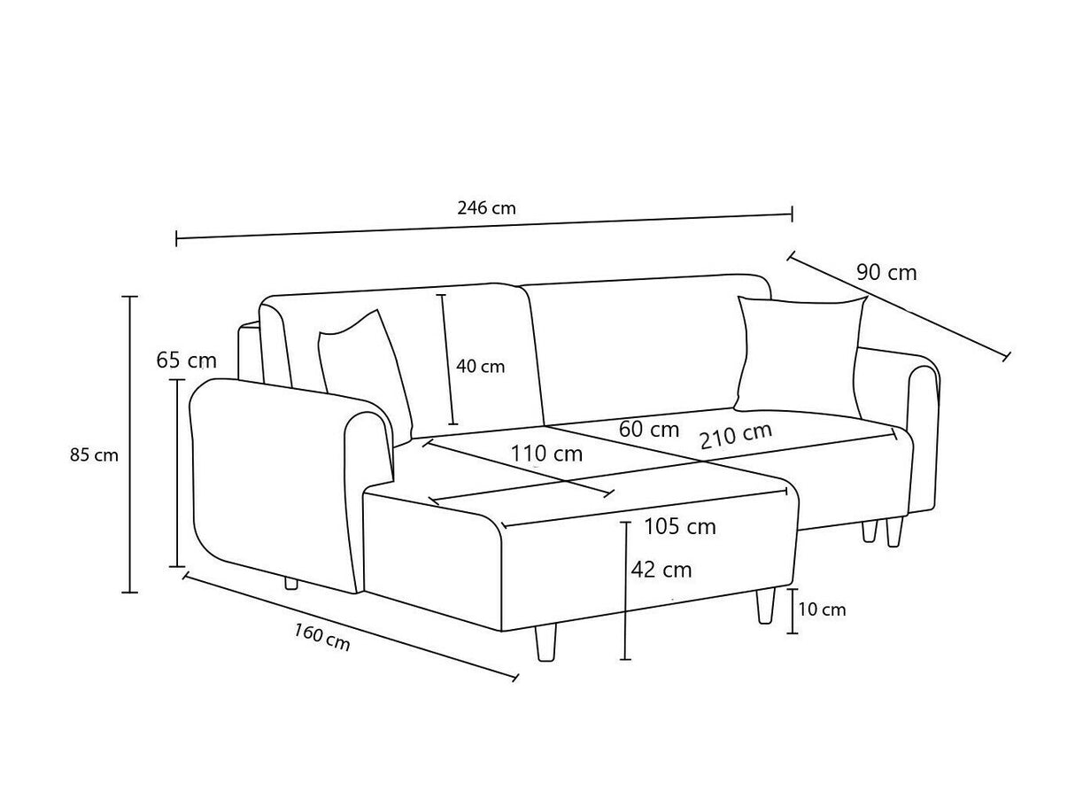 Stūra dīvāns 563262