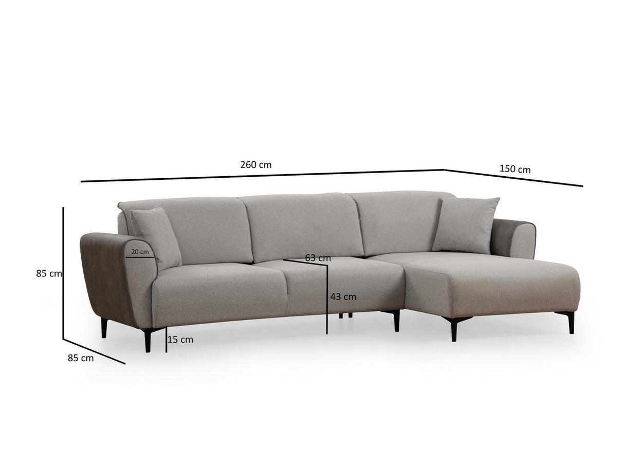 Stūra dīvāns 563734