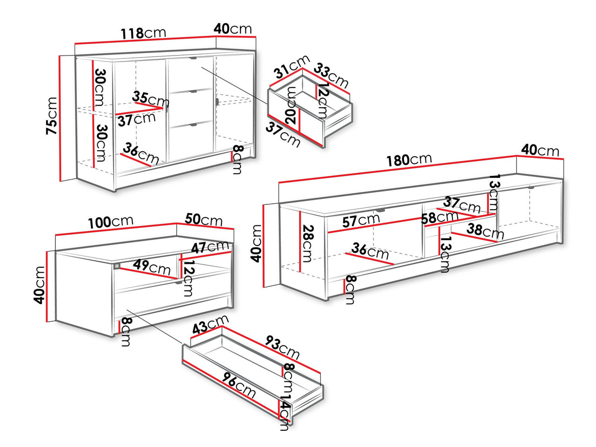 Viesistabas komplekts 512124