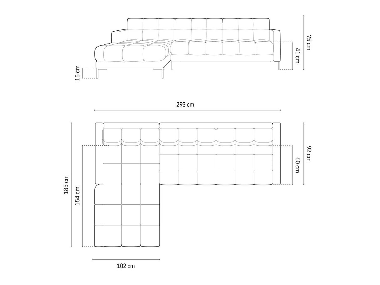 Stūra dīvāns 537848