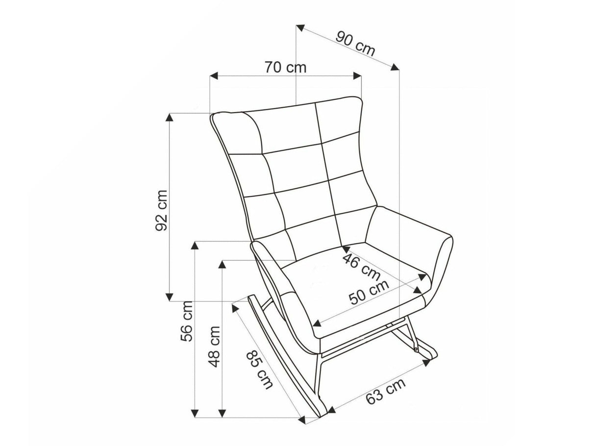 Šūpuļkrēsls 564964