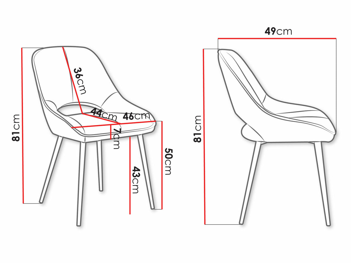 Krēslu komplekts 555864