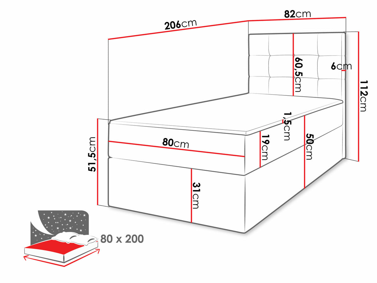 Kontinentālā gulta 565501