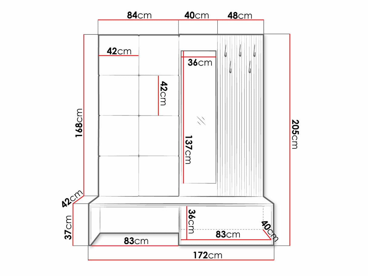 Priekšnama komplekts 469767