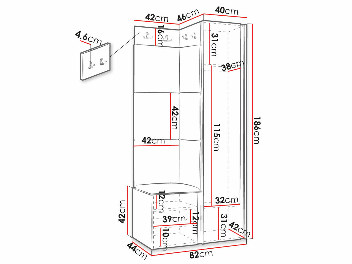 Priekšnama komplekts 481806
