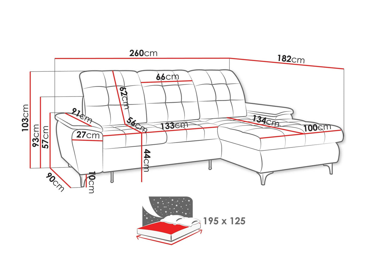 Stūra dīvāns 568679