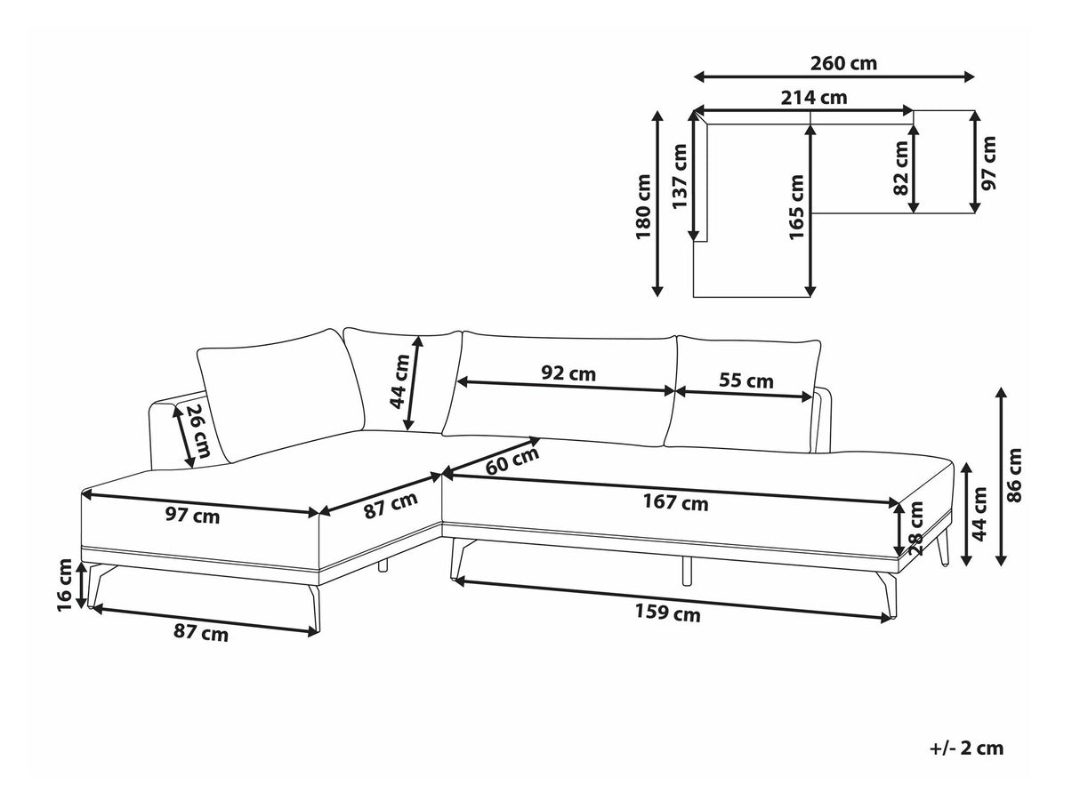 Moduļu stūra dīvāns 570868