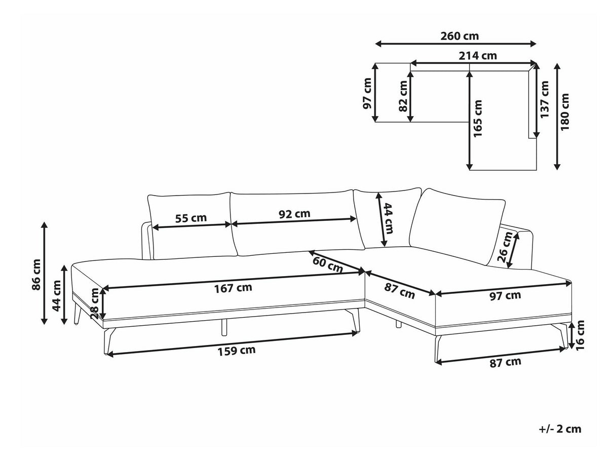 Moduļu stūra dīvāns 570868