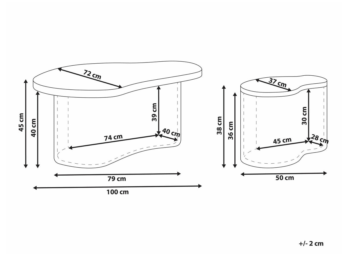 Žurnālu galdiņu komplekts 571653