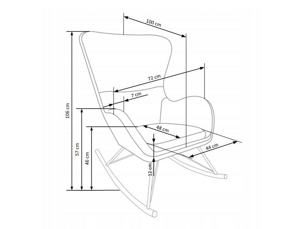 Šūpuļkrēsls 531901