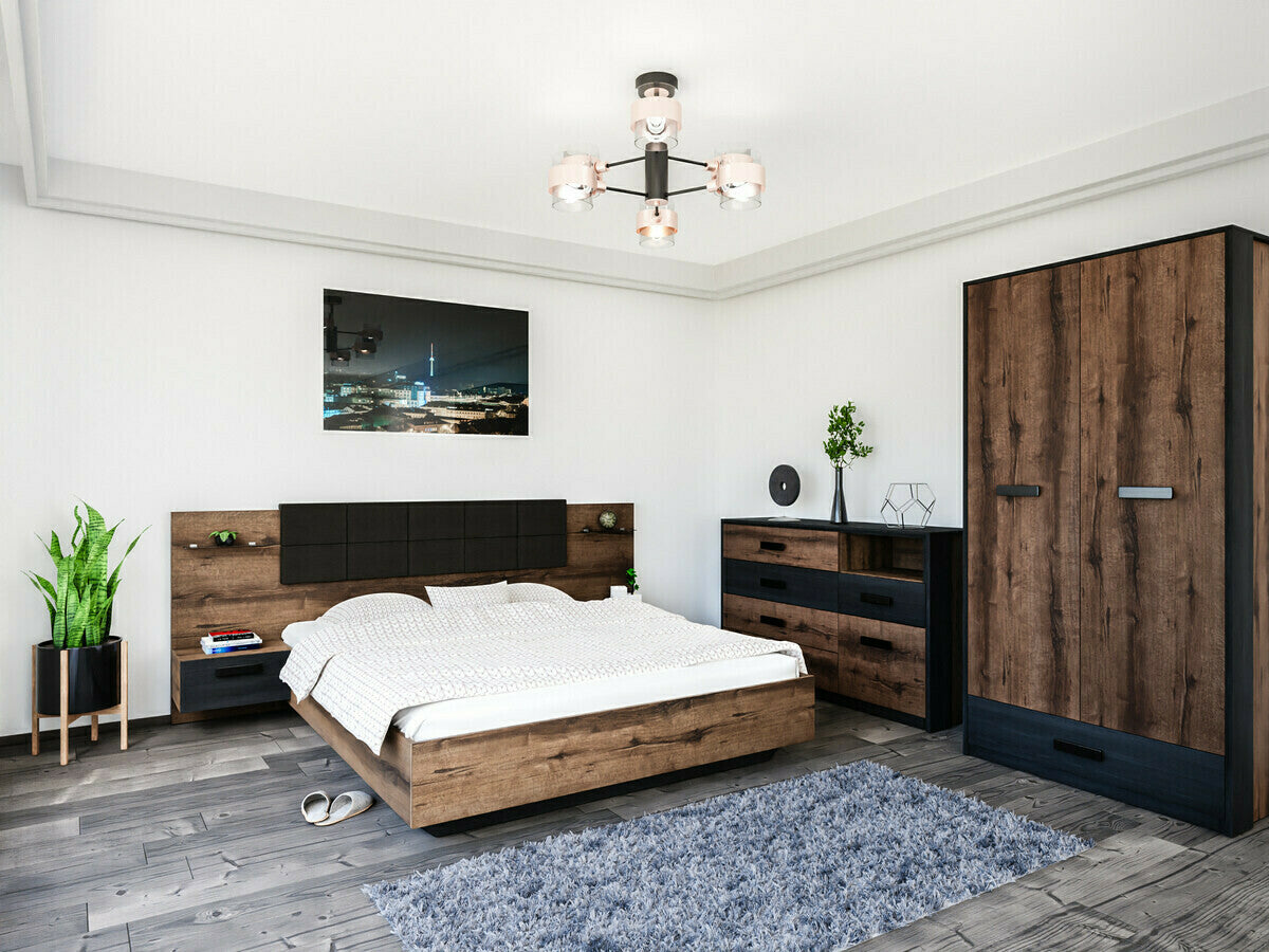 Gulta 184902 Ar naktsgaldiņiem