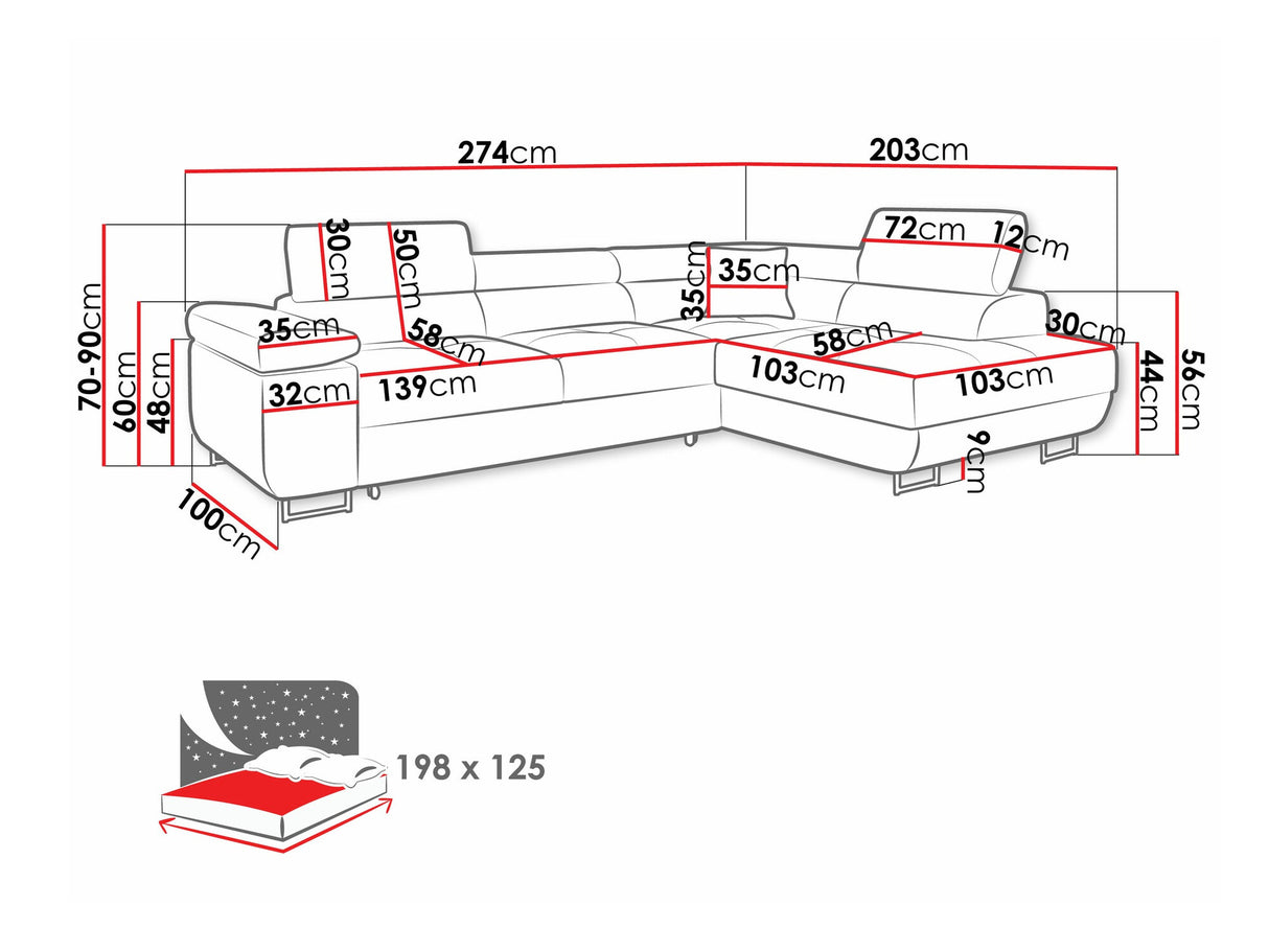 Stūra dīvāns 424247