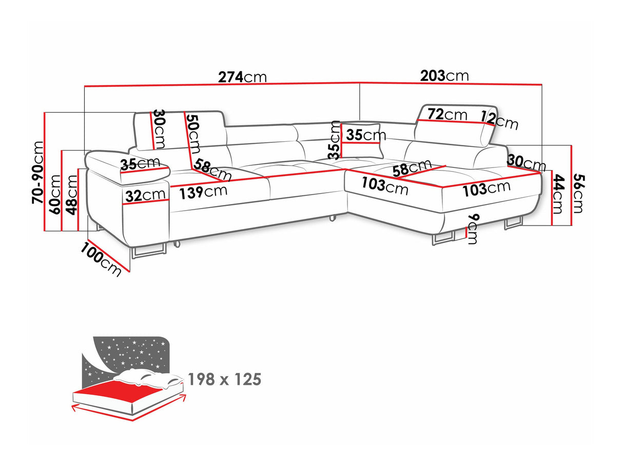 Stūra dīvāns 424247
