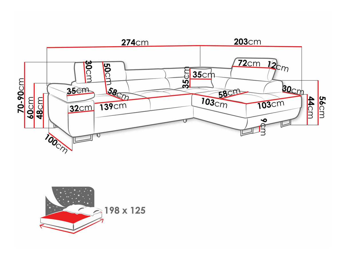 Stūra dīvāns 424247