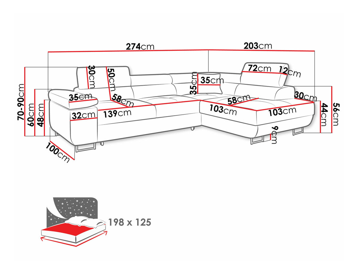 Stūra dīvāns 424247