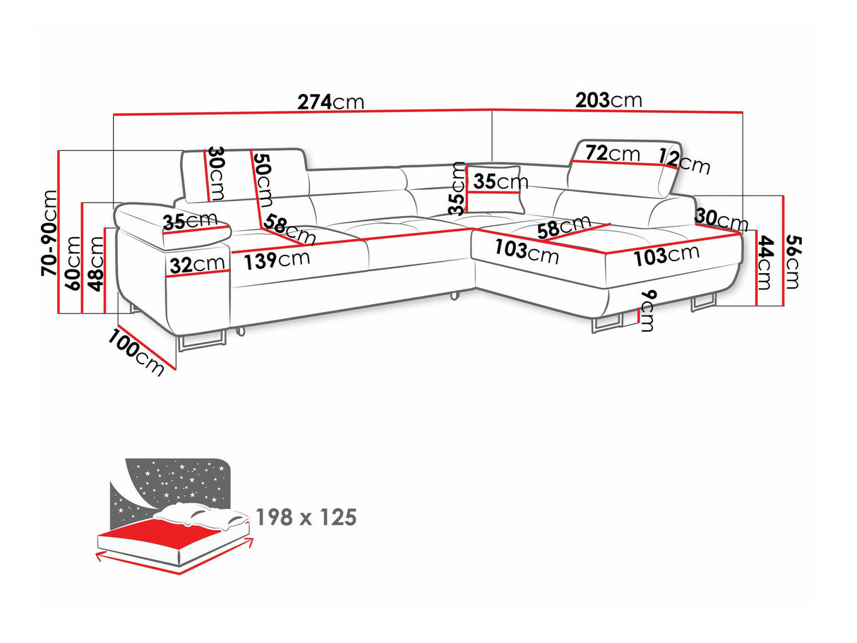 Stūra dīvāns 424247