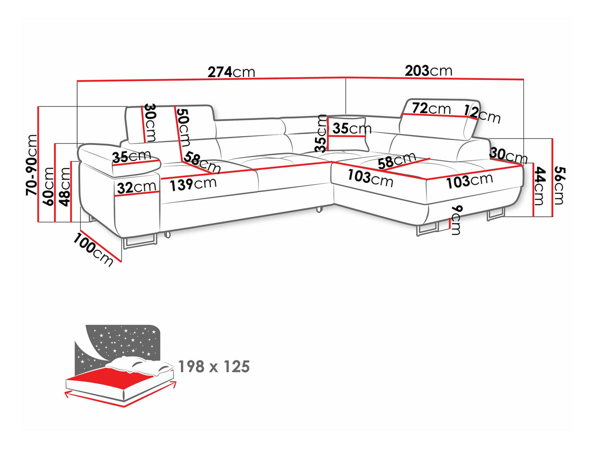 Stūra dīvāns 424247