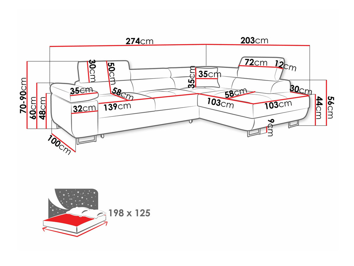 Stūra dīvāns 424247