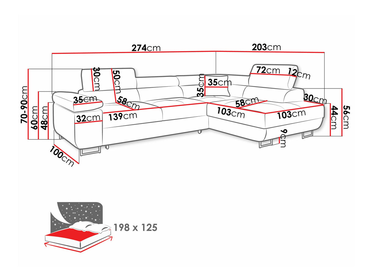 Stūra dīvāns 424247