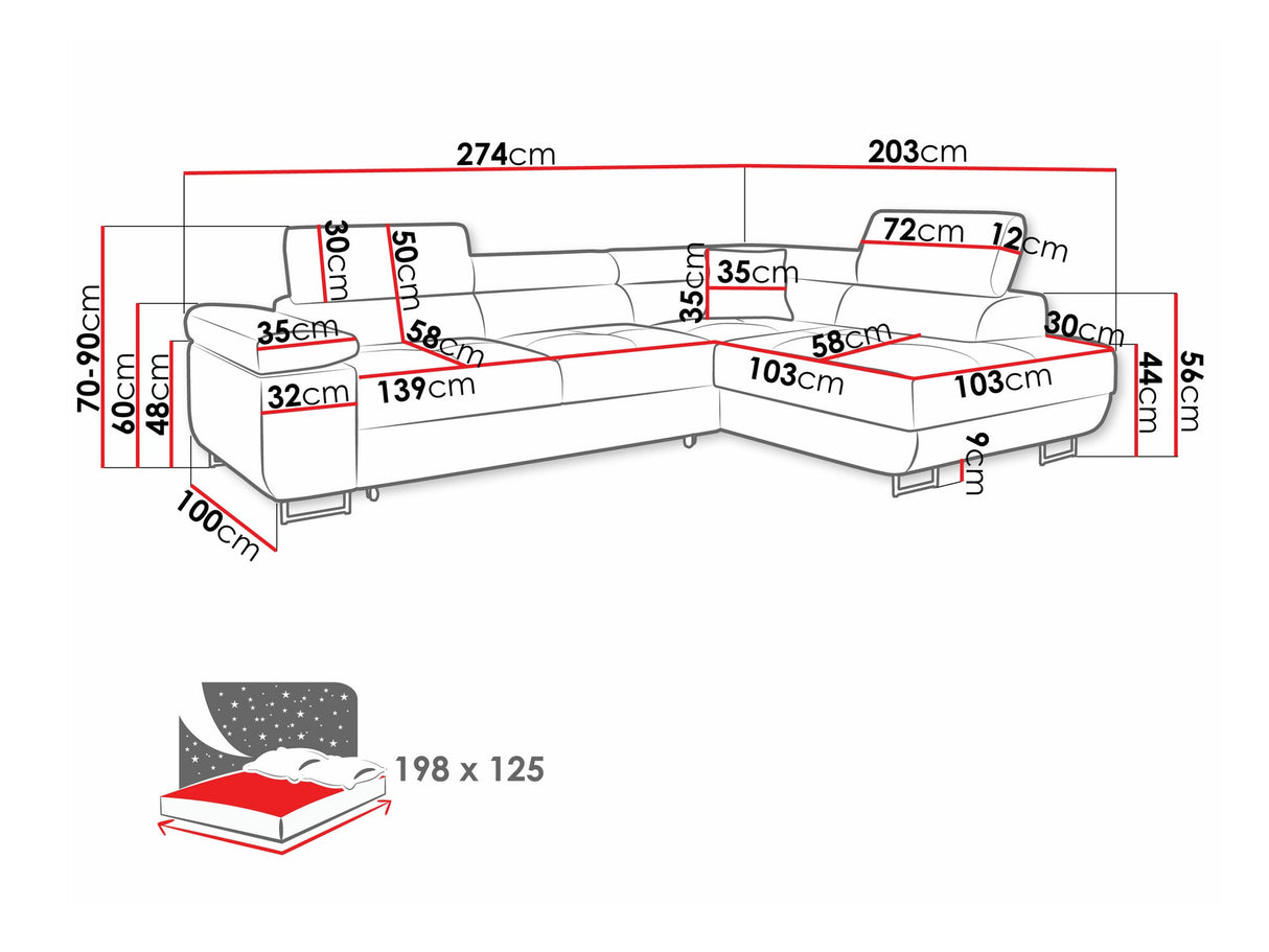 Stūra dīvāns 424247