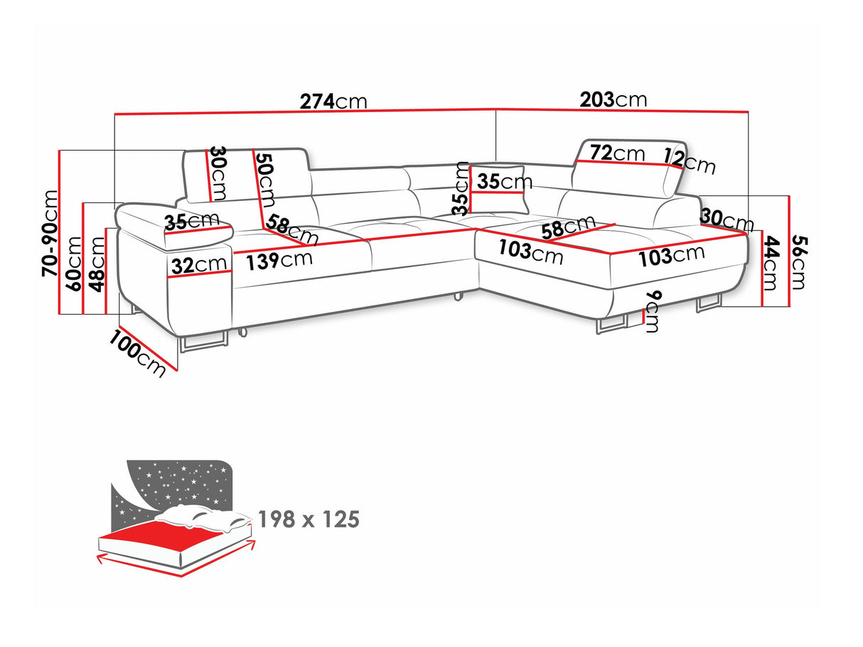 Stūra dīvāns 424247