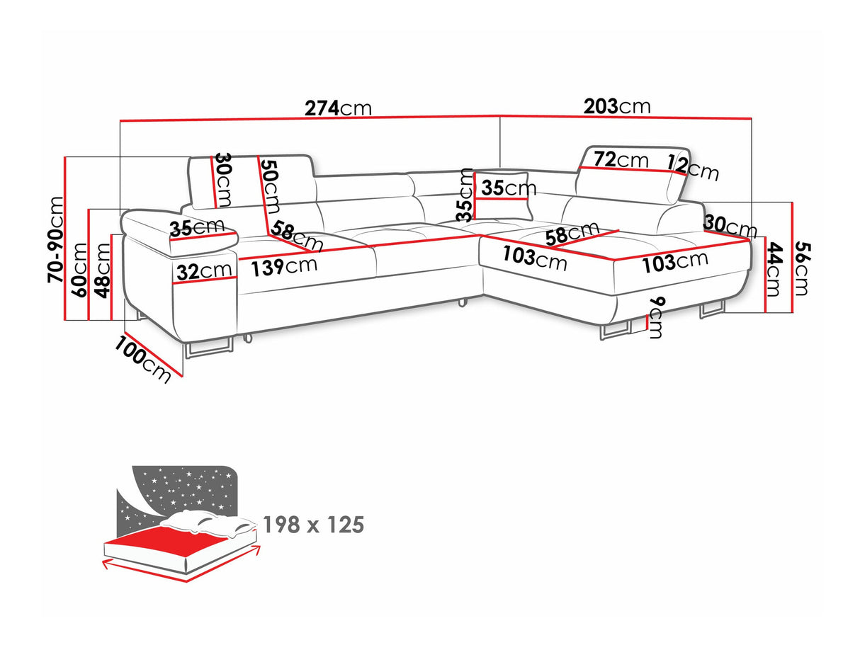Stūra dīvāns 424247