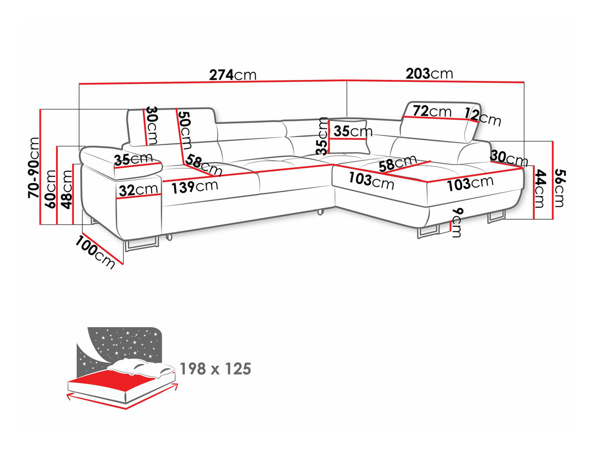 Stūra dīvāns 424247