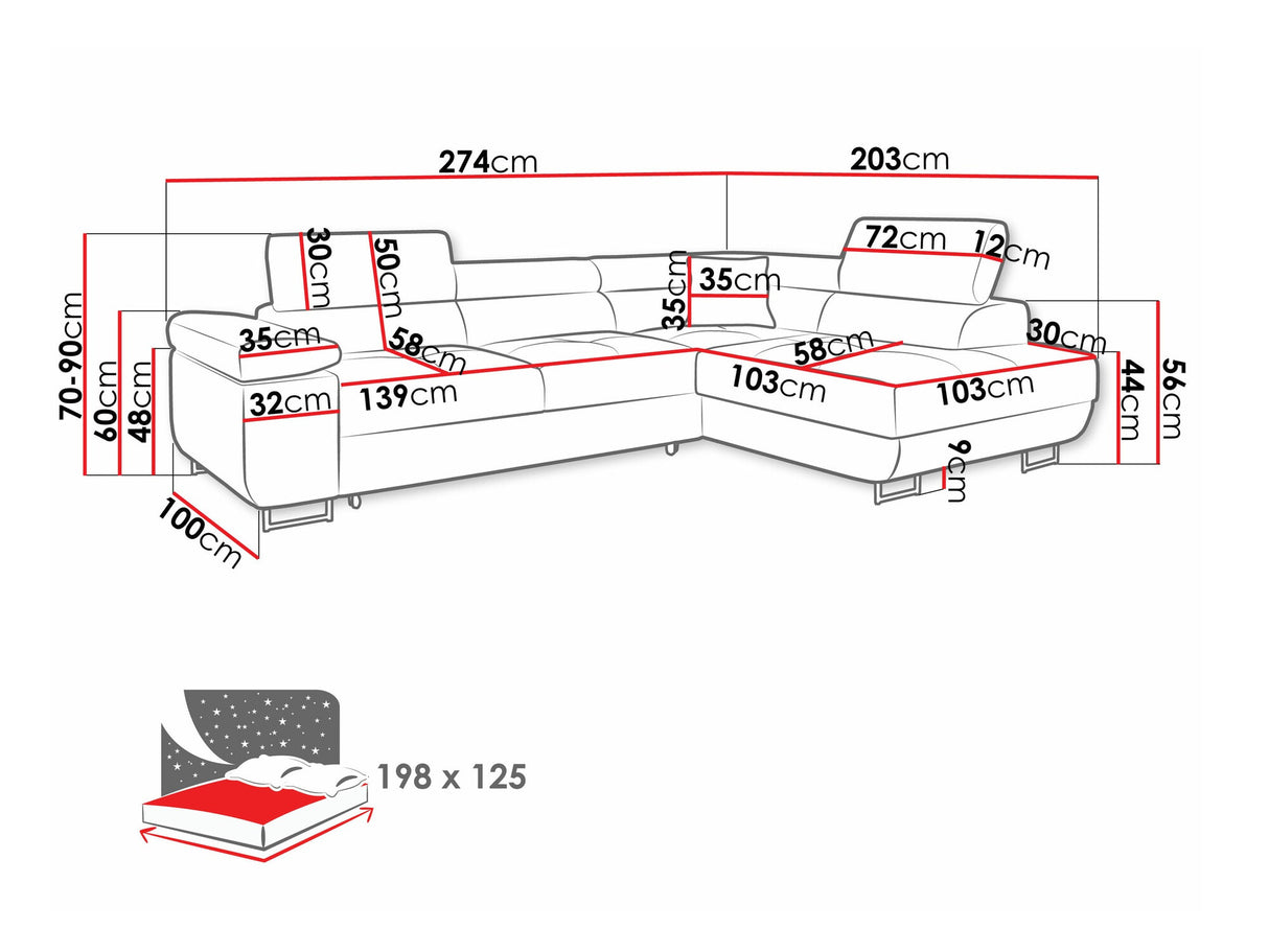 Stūra dīvāns 424247