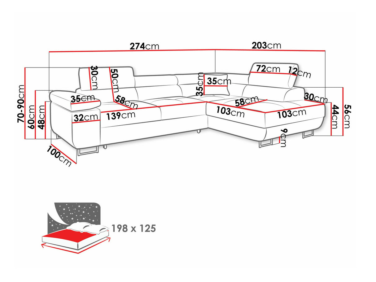 Stūra dīvāns 424247