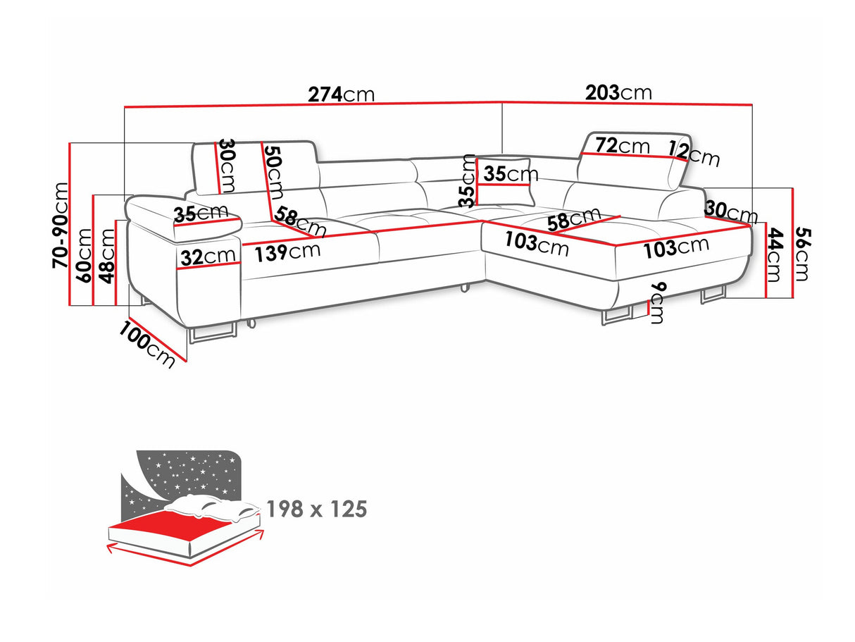 Stūra dīvāns 424247